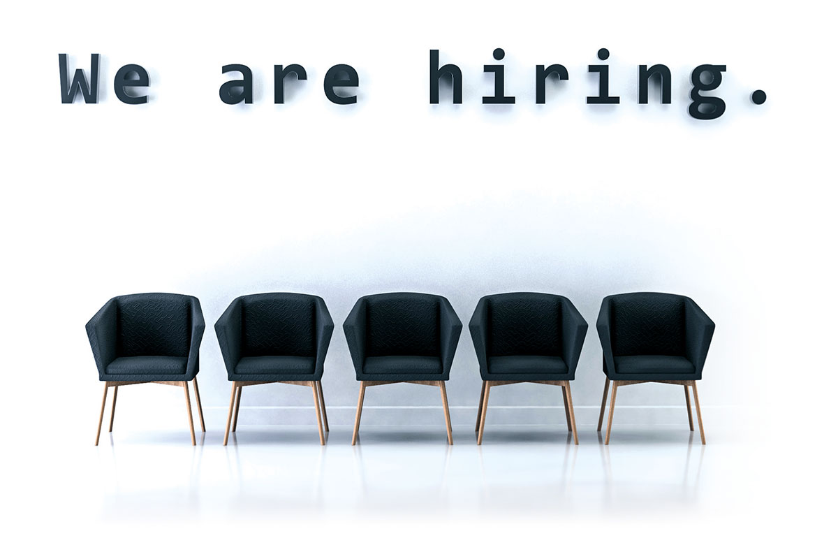 We are hiring We are hiring